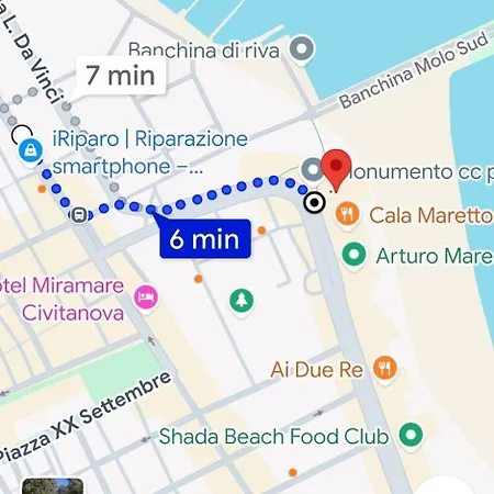 Paris Central, Wifi, Climate Apartmán Civitanova Marche